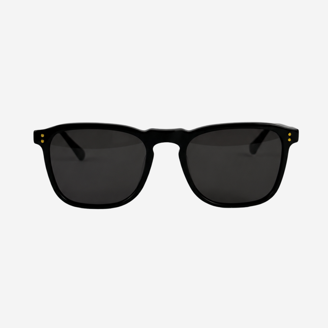 VANDA CAPRI Black sunglasses front view